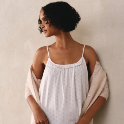Jersey Pima Cotton Daisy Dot Nightie