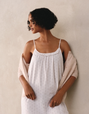 Jersey Pima Cotton Daisy Dot Nightie