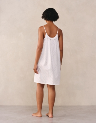 Jersey Pima Cotton Daisy Dot Nightie