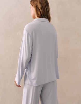 Jersey Piped Detail Relaxed Pyjama Set
