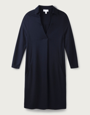 Jersey PopOver Dress Dresses & Jumpsuits The White Company UK