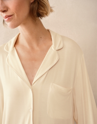 Jersey Relaxed Piped Pyjama Set