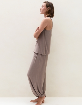 Jersey Rib Harem Pant Pyjama Set