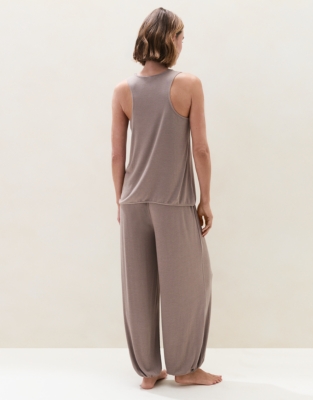 Jersey Rib Harem Pant Pyjama Set