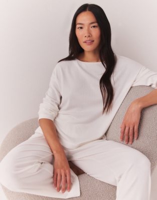 Ribbed jersey pajamas new arrivals