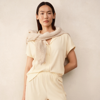 Jersey Ribbed Boxy Shortie Pyjama Set