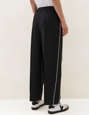 Jersey Side Stripe Trousers
