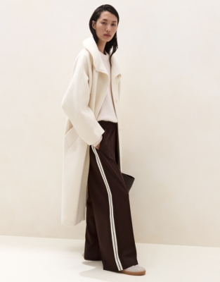 Jersey Side Stripe Trousers