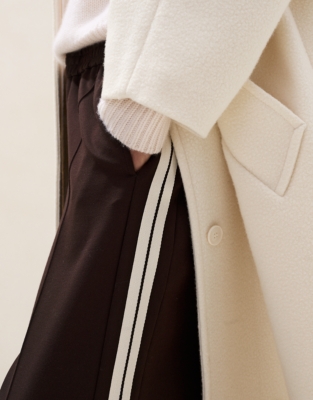 Jersey Side Stripe Trousers
