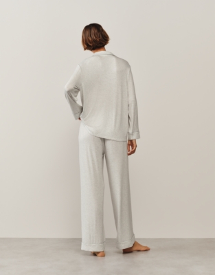 Jersey Sparkle Piping Relaxed Pyjama Set