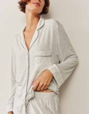 Jersey Sparkle Piping Relaxed Pyjama Set