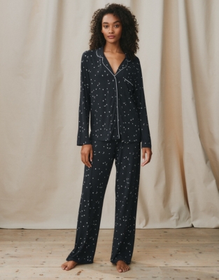 Jersey Star & Moon Pyjama Set