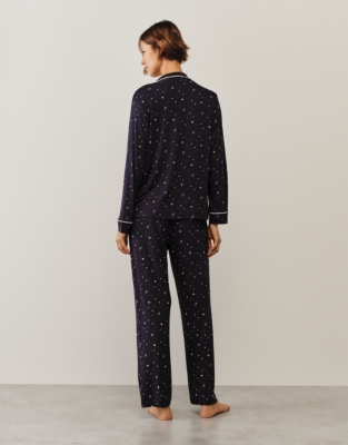 Jersey Star Print Classic Pyjama Set