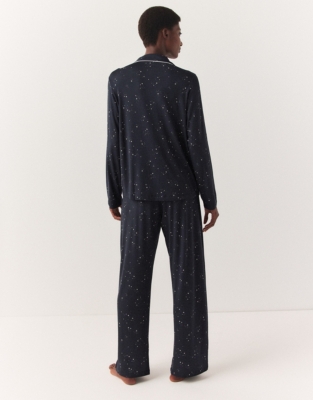 Jersey Star Printed Classic Pyjama Set