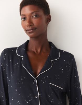 Jersey Star Printed Classic Pyjama Set
