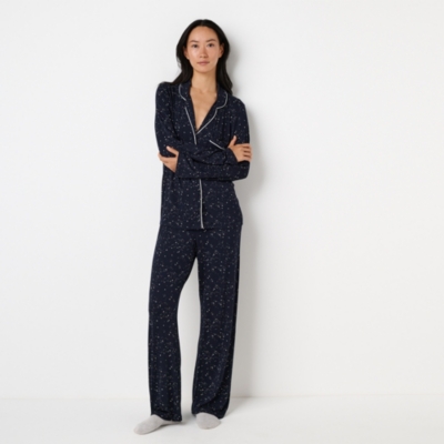 Jersey Star Printed Classic Pyjama Set