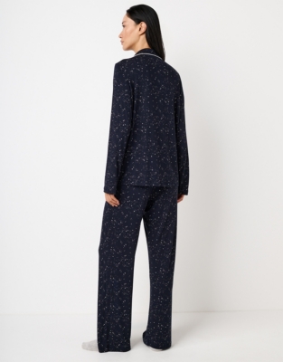 Jersey Star Printed Classic Pyjama Set