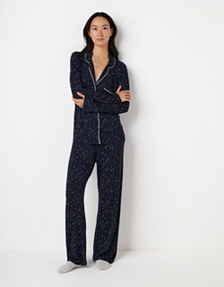 Jersey Star Printed Classic Pyjama Set