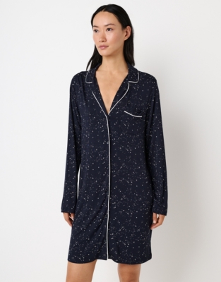 Jersey Star Printed Nightshirt