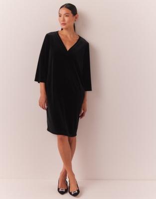 The white company black dress sale