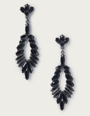 white costume jewelry earrings