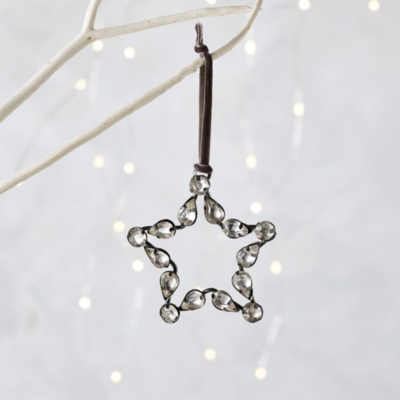 Jewelled Small Star Christmas Decoration Christmas Tree