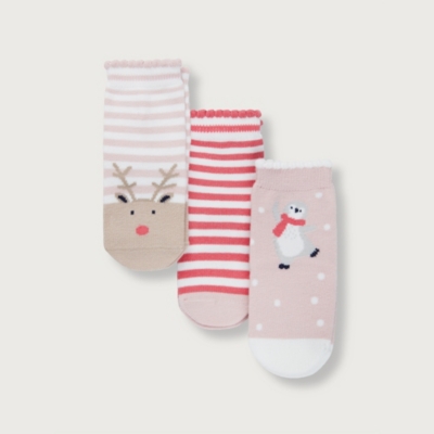 Jingles & Snowy Socks – Set of 3