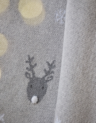 Jingles Intarsia Blanket