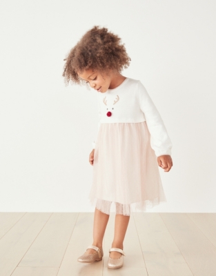 The white best sale company girls dresses