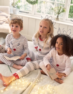 White company christmas cheap pjs