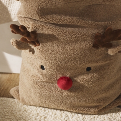 Jingles Reindeer Borg Father Christmas Sack