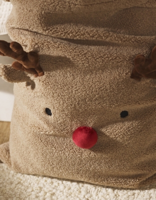 Jingles Reindeer Borg Father Christmas Sack