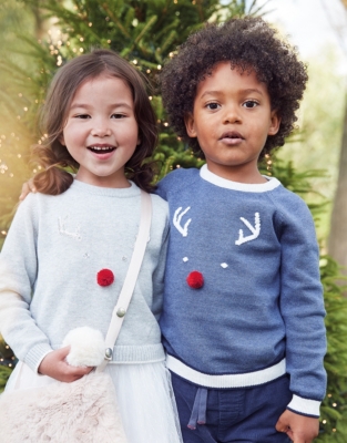 Jingles Reindeer Jumper (1-6yrs) | Baby & Children's Sale | The White ...