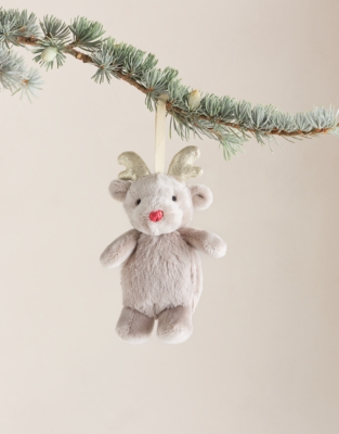 Jingles Reindeer Pom Decoration