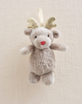 Jingles Reindeer Pom Decoration
