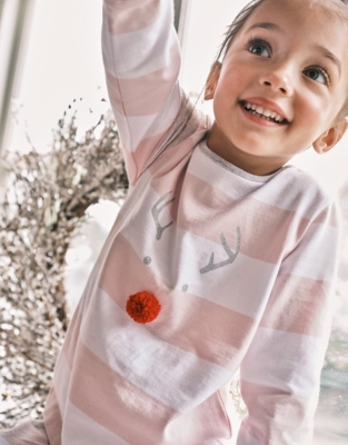 White company christmas discount pyjamas