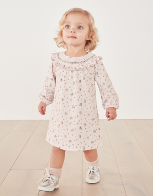 Josie Floral Jersey Smocked Yoke Dress (0–18mths) | Baby & Children's ...