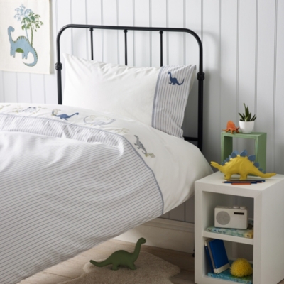 Little white company dinosaur bedding sale