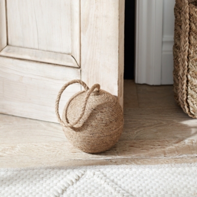 Jute Doorstop Home Accessories The White Company UK