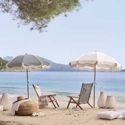 Jute Pouffe Beanbags The White Company UK