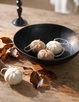 Jute Pumpkins – Set of 4