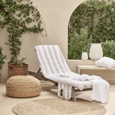 Jute Round Rug Rugs The White Company UK