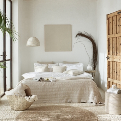 Jute Round Rug Rugs The White Company UK