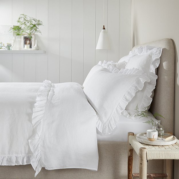 Kara Hemp Bed Linen Collection | Bed Linen Collections | The White Company