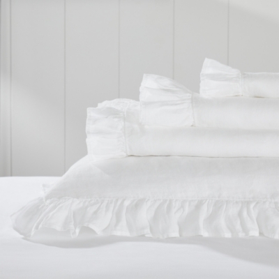 Kara Hemp Bed Linen Collection Bed Linen Collections The White