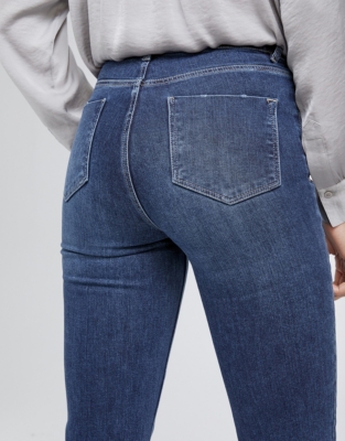 Kingston Straight Leg Cropped Jeans Clothing Sale The White Company UK