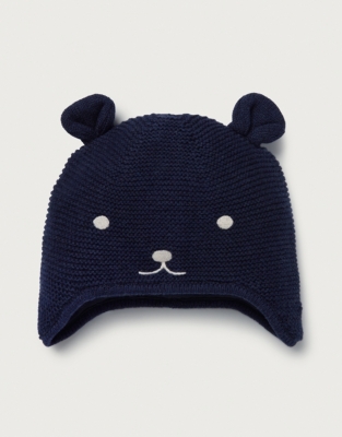 Knitted Bear Hat | Baby Sale | The White Company US