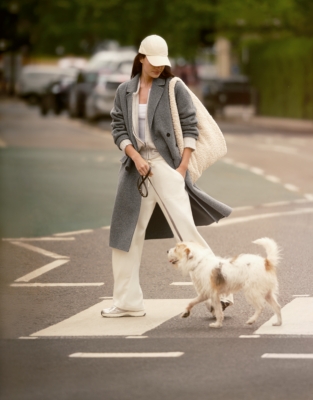 Knitted Bomber Jacket with Alpaca