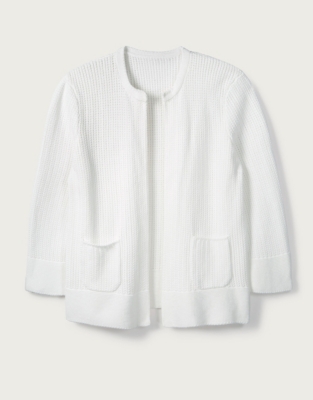 knitted cotton jacket