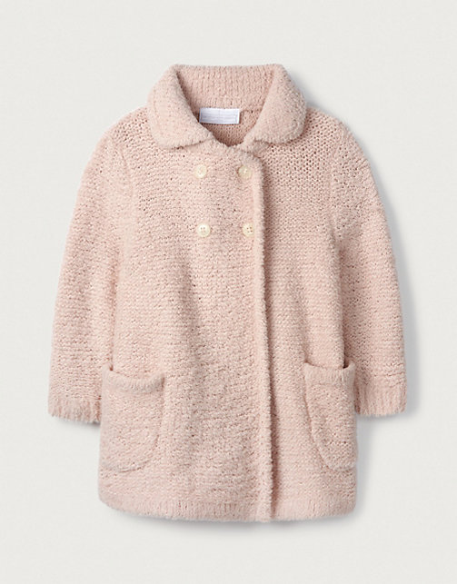Knitted Double-Breasted Coat | View All Baby | The White Company US